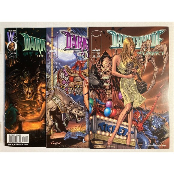 DarkChylde: The Legacy (1998) Image Comic Book Set 1-3, First Printing - Picture 1 of 4
